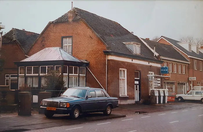 Oude garage